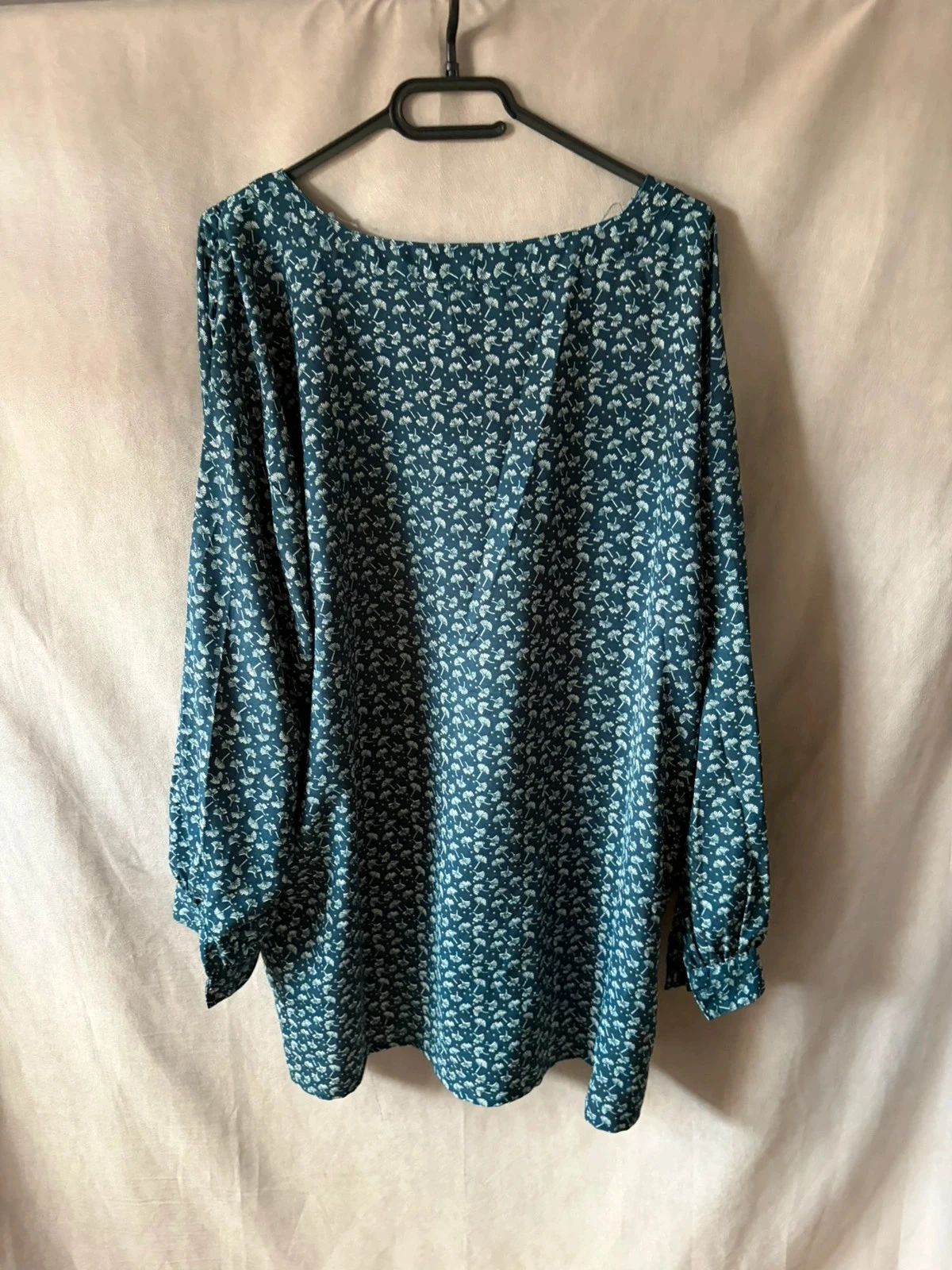 Linda blusa con estampado talla 50 – photo 3